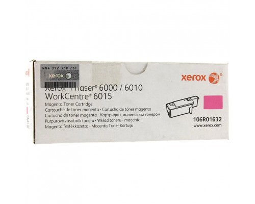 Картридж Xerox Phaser 6000 Magenta 106R01632