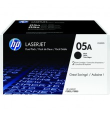 Тонер-картридж набор из 2 шт/ HP LaserJet CE505A Dual Pack Black Print Cartridge                                                                                                                                                                          