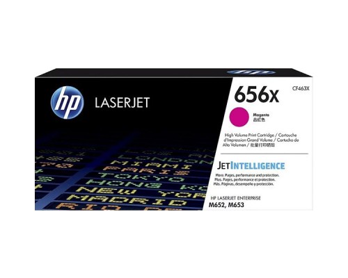 Оригинальный картридж hp CF463X 656X High Yield Magenta для HP CLJ M652/M653 (CF463X) 22000 стр