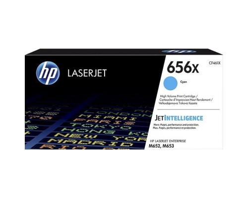 Картридж HP 656X лазерный голубой увеличенной емкости (22000 стр)