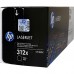 Оригинальный картридж hp CF380XD № 312X чёрный , двойная упаковка повышенной ёмкости