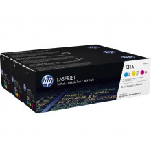 Тонер-картридж набор из 3 шт/ HP 131A CYM Tri-Pack Laserjet Toner Cartridge                                                                                                                                                                               