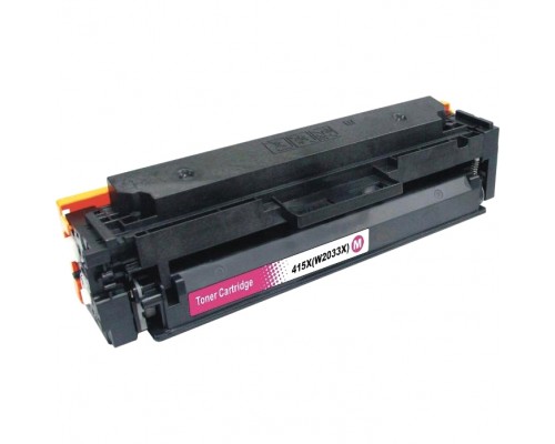 Тонер-картридж/ HP 415X Magenta CLJ Pro M454dw/M454dn MFP M479fdn/M479fdw/M479fnw/M479dw Ent MFP M480f/M455dn White Box With Chip (W2033X) (~6000 стр)