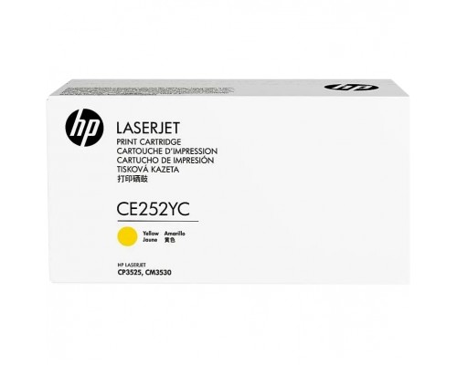 Картридж HP Contractual Yellow Optimized Original LaserJet Toner Cartridge (CE252YC)