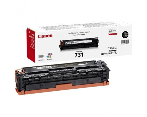 Картридж Canon 731 Bk для LBP 7100Cn/7110Cw Black