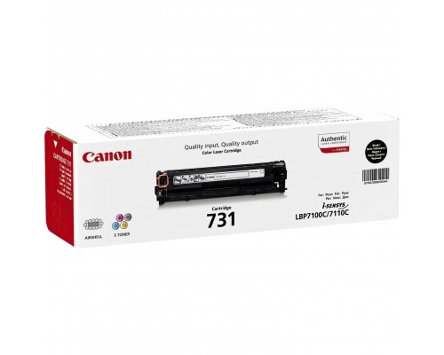 Картридж Canon 731 Bk для LBP 7100Cn/7110Cw Black