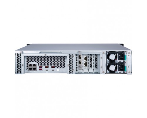 Сетевой накопитель Enterprise QNAP TS-h1283XU-RP-E2236-32G 12-Bay NAS Сетевой накопитель Enterprise QNAP TS-h1283XU-RP-E2236-32G 12-Bay NAS