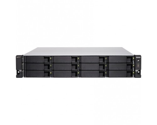Сетевой накопитель Enterprise QNAP TS-h1277XU-RP-3700X-128G 12-Bay NAS Сетевой накопитель Enterprise QNAP TS-h1277XU-RP-3700X-128G 12-Bay NAS