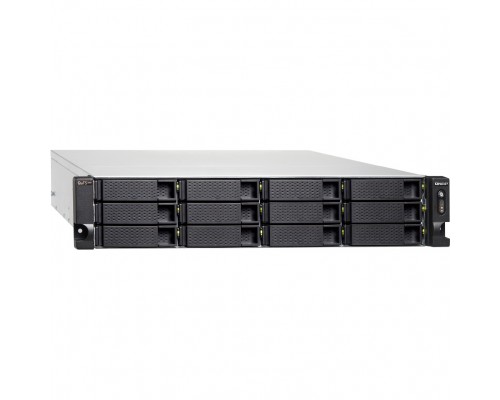 Сетевой накопитель Enterprise QNAP TS-h1277XU-RP-3700X-128G 12-Bay NAS Сетевой накопитель Enterprise QNAP TS-h1277XU-RP-3700X-128G 12-Bay NAS