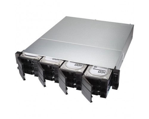 Сетевой накопитель Enterprise QNAP TS-h1277XU-RP-3700X-128G 12-Bay NAS Сетевой накопитель Enterprise QNAP TS-h1277XU-RP-3700X-128G 12-Bay NAS