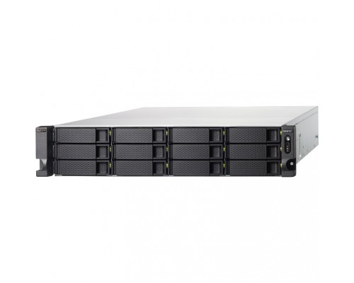 Сетевой накопитель Enterprise QNAP TS-h1277XU-RP-3700X-128G 12-Bay NAS Сетевой накопитель Enterprise QNAP TS-h1277XU-RP-3700X-128G 12-Bay NAS