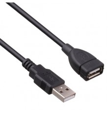 Удлинитель USB 2.0 ExeGate EX-CC-USB2-AMAF-1.8 (Am/Af, 1,8м)                                                                                                                                                                                              