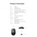 Мышь UGREEN MU003 (90371) Portable Wireless Mouse - Black