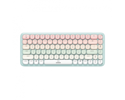 Клавиатура UGREEN KU101 (15227) FUN + Mechanical Keyboard USB-C & Bluetooth - Pink