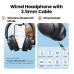 Наушники UGREEN HP106 (90422) HiTune Max3 Hybrid Active Noise-Cancelling Headphones - Black