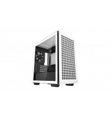 Корпус Deepcool CH370 WH без БП, боковое окно (закаленное стекло), белый, mATX                                                                                                                                                                            