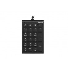 Клавиатура проводная Dareu LK22 Black (черный), цифровой блок (Numpad)                                                                                                                                                                                    