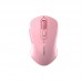 Мышь беспроводная Dareu LM115B Pink (розовый), DPI 800/1200/1600, подключение: ресивер 2.4GHz + Bluetooth, размер 107x59x38мм