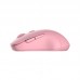 Мышь беспроводная Dareu LM115B Pink (розовый), DPI 800/1200/1600, подключение: ресивер 2.4GHz + Bluetooth, размер 107x59x38мм