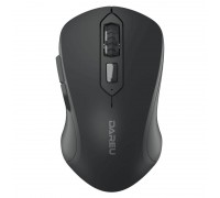 Мышь беспроводная Dareu LM115B Black (черный), DPI 800/1200/1600, подключение: ресивер 2.4GHz + Bluetooth, размер 107x59x38мм                                                                                                                             
