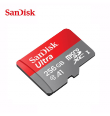 Карта памяти SanDisk 256GB Ultra microSDXC 120MB/s  A1 Class 10 UHS-I                                                                                                                                                                                     