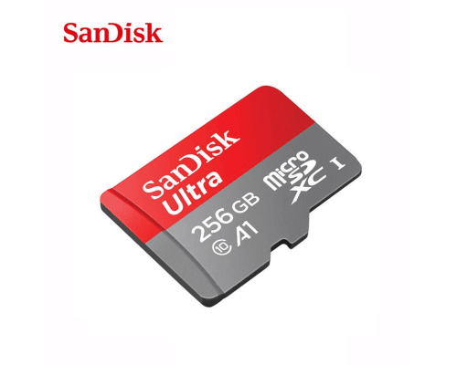 Карта памяти SanDisk 256GB Ultra microSDXC 120MB/s  A1 Class 10 UHS-I