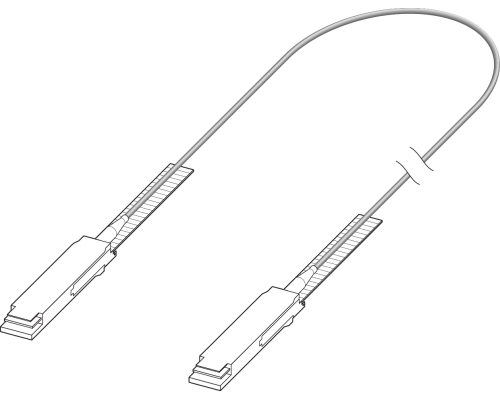 Оптический кабель 10m QSFP