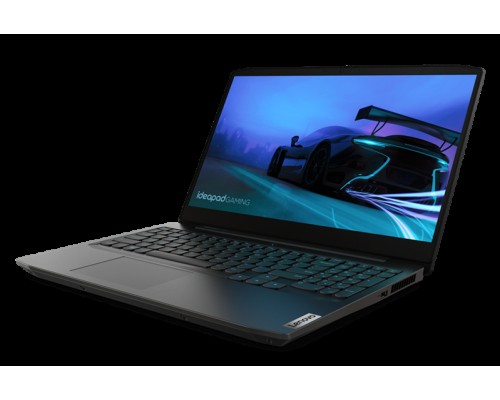 Ноутбук Lenovo IdeaPad Gaming 3 15IMH05 15.6 FHD (1920x1080)IPS 250N AG 60Hz, i7-10750H, 2x8GB DDR4 2933, 512GB SSD M.2, GTX1650Ti 4GB, WiFi, BT, TPM2, HD Cam, 45Wh, 135W Slim Tip, NoOS, 1Y, Onyx Black, 2.2kg