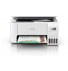 Epson EcoTank L3256 МФУ А4 цветное: принтер/копир/сканер, 33/15 стр./мин.(чб/цвет), крышка оригиналов, USB, WiFi, Wi-Fi Direct, в комплекте чернила 8 100/6 500 стр.(чб/цвет)                                                                             
