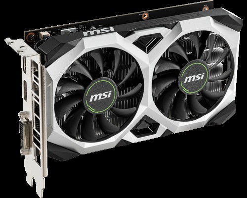 Видеокарта MSI GeForce GTX 1650 VENTUS XS 4G OC PCI-E/GeForce GTX 1650 VENTUS XS 4G OC/DL-DVI-D/HDMI/ATX/DUAL FAN/OC/4G