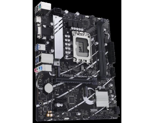 Материнская плата ASUS PRIME B760M-K D4, LGA1700, B760, 2*DDR4, HDMI+VGA, 4xSATA3 + RAID, M2, Audio, Gb LAN, USB 3.2, USB 2.0, mATX; 90MB1DS0-M0EAY0