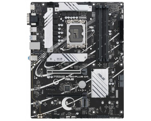 Материнская плата ASUS PRIME B760-PLUS D4, LGA1700, B760, 4*DDR4, HDMI+DP+VGA, 4xSATA3 + RAID, M2, Audio, Gb LAN, USB 3.2, USB 2.0, ATX; 90MB1CW0-M0EAY0