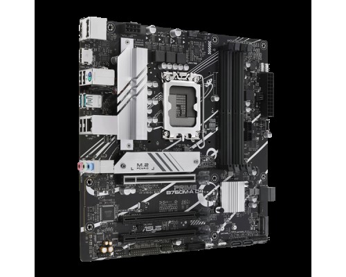 Материнская плата ASUS PRIME B760M-A D4, LGA1700, B760, 4*DDR4, HDMI+DP, 4xSATA3 + RAID, M2, Audio, Gb LAN, USB 3.2, USB 2.0, mATX; 90MB1D00-M0EAY0