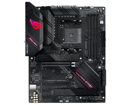 Материнская плата ASUS ROG STRIX B550-F GAMING WIFI II, Socket AM4, B550, 4*DDR4, HDMI+DP, CrossFireX, SATA3 + RAID, Audio, 2,5Gb LAN, USB 3.2*6, USB 2.0*9, ATX ; 90MB19V0-M0EAY0