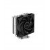 Кулер для процессора DEEPCOOL AG400 LGA1700/1200/115X/AM5/AM4 (18шт/кор, TDP 220W, PWM, Fan 120mm, 4 тепл. Трубки, черный) RET