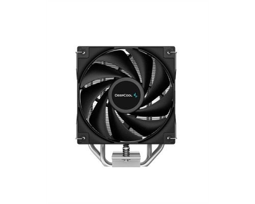 Кулер для процессора DEEPCOOL AG400 LGA1700/1200/115X/AM5/AM4 (18шт/кор, TDP 220W, PWM, Fan 120mm, 4 тепл. Трубки, черный) RET