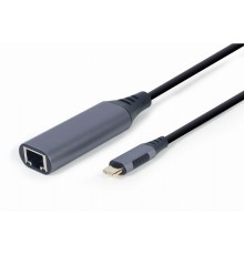 Cablexpert A-USB3C-LAN-01 Адаптер интерфейсов Cablexpert A-USB3C-LAN-01, USB-C (вилка) в Гигабитную сеть Ethernet (RJ-45)                                                                                                                                 