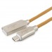 Кабель Cablexpert  USB 2.0 CC-P-mUSB02Gd-1.8M AM/microB, серия Platinum, длина 1.8м, золотой, блистер