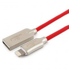Кабель Cablexpert  для Apple CC-P-APUSB02R-1M MFI, AM/Lightning, серия Platinum, длина 1м, красный, блистер                                                                                                                                               
