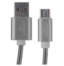 Cablexpert Кабель USB 2.0 CC-G-USBC02Gy-1.8M AM/Type-C, серия Gold, длина 1.8м, титан, блистер                                                                                                                                                            