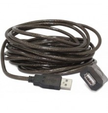 Кабель Cablexpert  удлинитель USB 2.0 активный, AM/AF, 5м (UAE-01-5M)                                                                                                                                                                                     