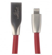 Кабель Cablexpert  для Apple CC-G-APUSB01R-1.8M, AM/Lightning, серия Gold, длина 1.8м, красный, блистер                                                                                                                                                   