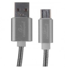 Cablexpert Кабель USB 2.0 CC-G-USBC02Gy-1M AM/Type-C, серия Gold, длина 1м, титан, блистер                                                                                                                                                                