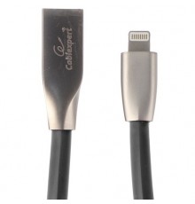 Кабель Cablexpert  для Apple CC-G-APUSB01Bk-1.8M, AM/Lightning, серия Gold, длина 1.8м, черный, блистер                                                                                                                                                   