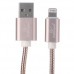 Кабель Cablexpert  для Apple CC-G-APUSB02Cu-1.8M, AM/Lightning, серия Gold, длина 1.8м, золото, блистер