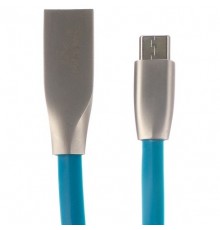 Кабель Cablexpert  USB 2.0 CC-G-USBC01Bl-1M AM/Type-C, серия Gold, длина 1м, синий, блистер                                                                                                                                                               