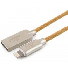 Кабель Cablexpert  для Apple CC-P-APUSB02Gd-1.8M MFI, AM/Lightning, серия Platinum, длина 1.8м, золотой, блистер                                                                                                                                          
