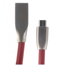Кабель Cablexpert  USB 2.0 CC-G-mUSB01R-1.8M AM/microB, серия Gold, длина 1.8м, красный, блистер                                                                                                                                                          