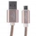 Кабель Cablexpert  USB 2.0 CC-G-mUSB02Cu-0.5M AM/microB, серия Gold, длина 0.5м, золото, блистер