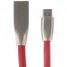 Кабель Cablexpert  USB 2.0 CC-G-USBC01R-1M AM/Type-C, серия Gold, длина 1м, красный, блистер